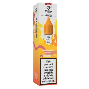 Tropical Sour Ice Blast Nic Salt E-Liquid by Crystal Clear Bar Salts 10ml
